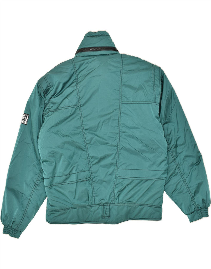 K-WAY Mens Ski Jacket UK 42 XL Green Polyester | Vintage K-Way | Thrift | Second-Hand K-Way | Used Clothing | Messina Hembry 