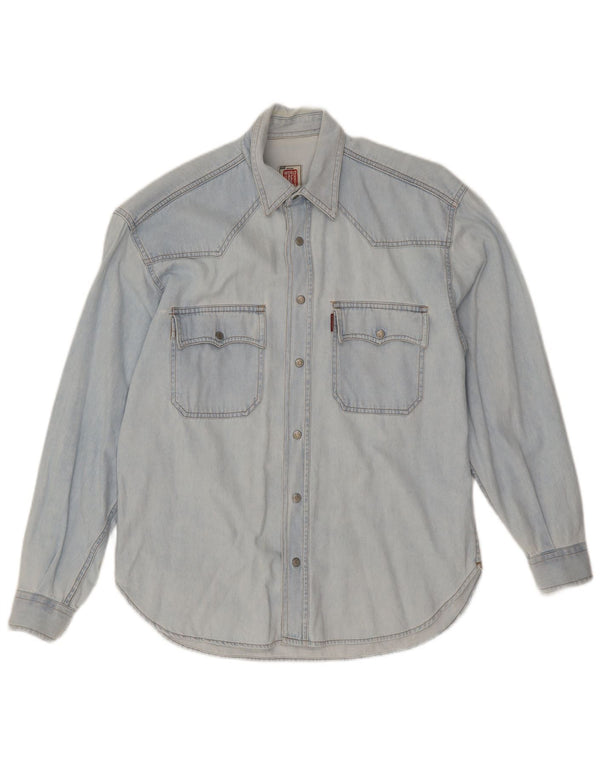 Casucci Mens Shirt Small Blue