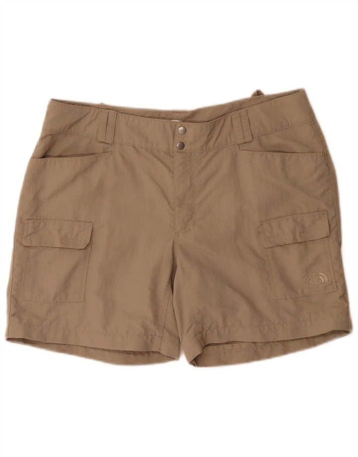 The North Face Womens Cargo Shorts US 12 Large W32 Beige Nylon