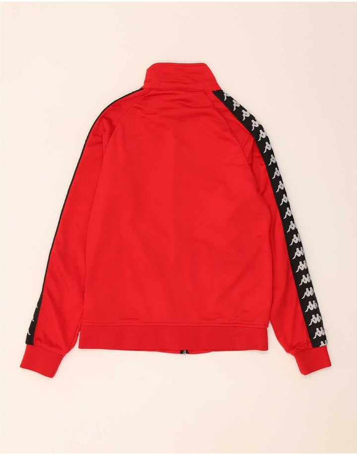 Kappa Womens Graphic Full Tracksuit UK 10 Small  Red Colourblock Polyester