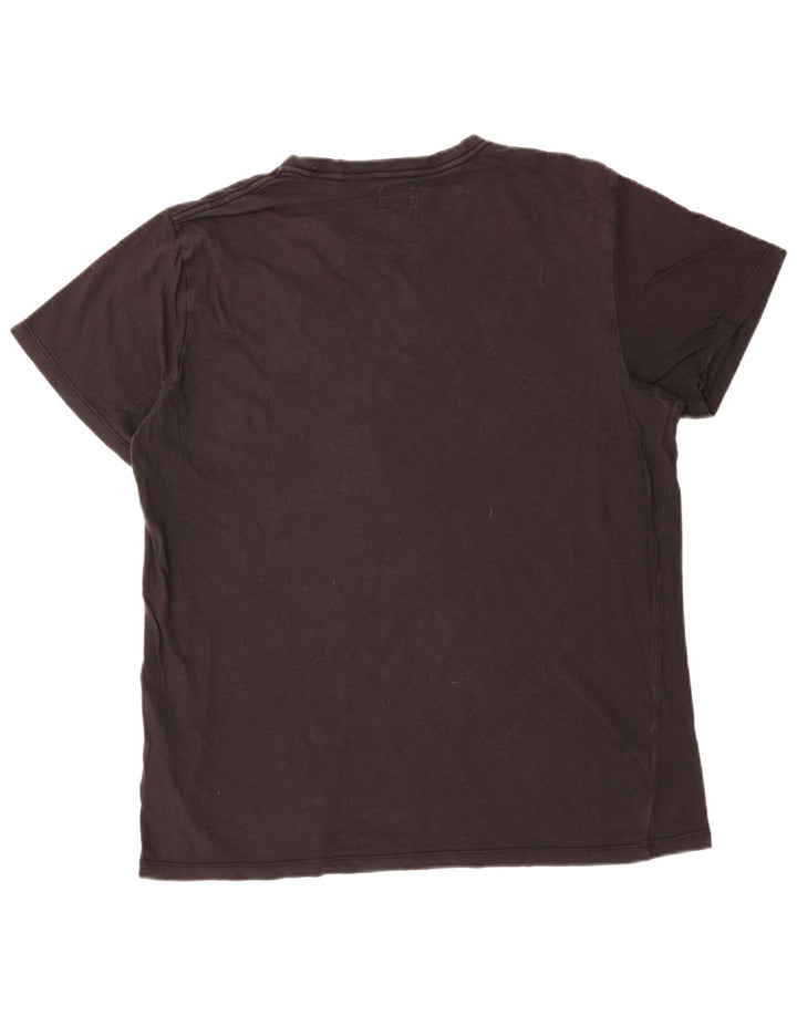 Levi's Mens T-Shirt Top XL Black Cotton