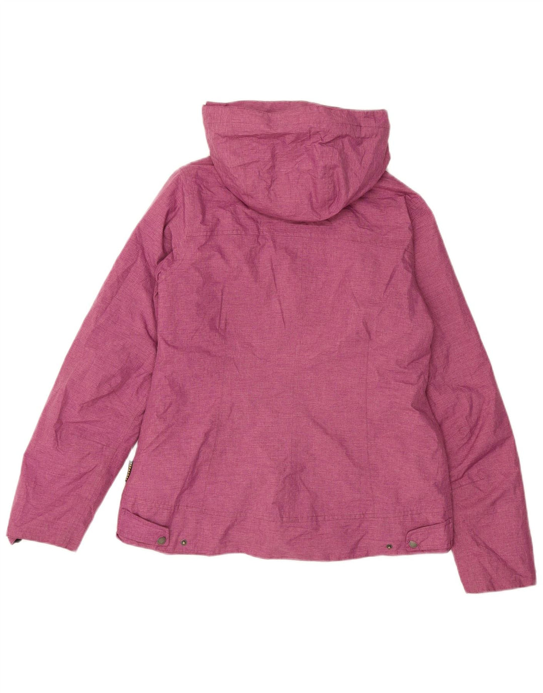 Jack Wolfskin Womens Hooded Windbreaker Jacket UK 12/14 Medium Pink