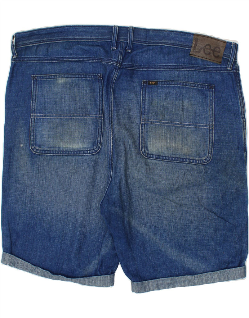 LEE Mens Denim Shorts W40 XL Blue Cotton | Vintage Lee | Thrift | Second-Hand Lee | Used Clothing | Messina Hembry 