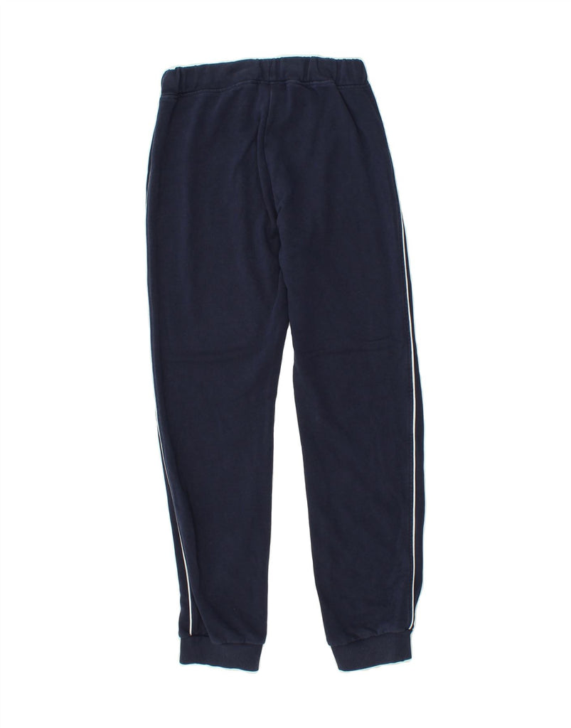 DIADORA Boys Tracksuit Trousers Joggers 11-12 Years XL Navy Blue Cotton | Vintage Diadora | Thrift | Second-Hand Diadora | Used Clothing | Messina Hembry 