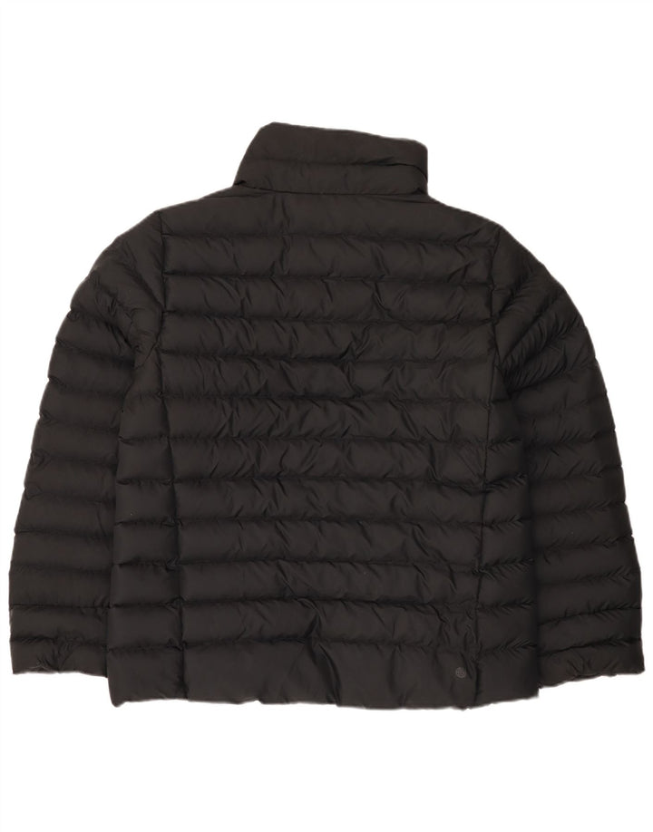 Adidas Womens Padded Jacket UK 12/14 Medium Black Polyester