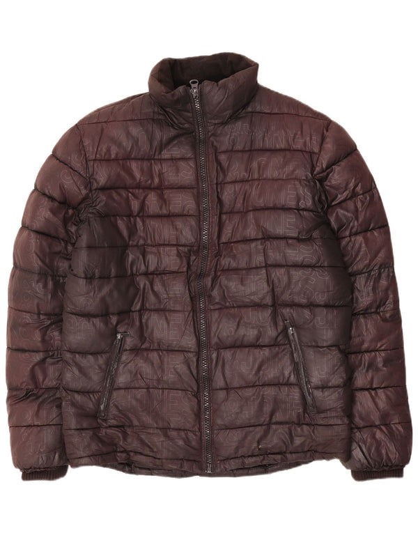 Jack & Jones Mens Padded Jacket UK 40 Large Brown