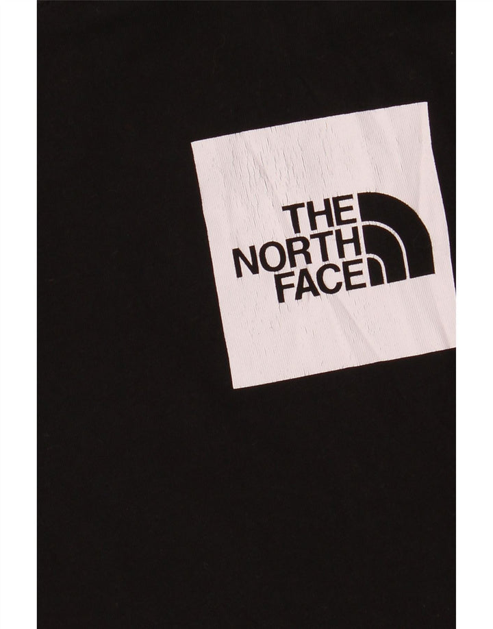 The North Face Mens T-Shirt Top Medium Black Cotton