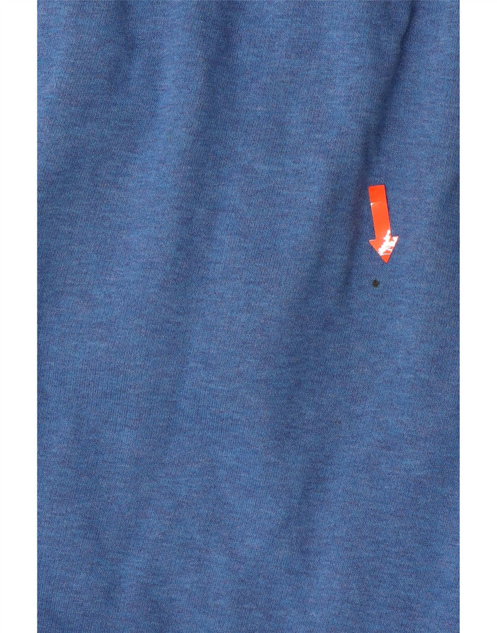 NIKE Boys Tracksuit Trousers Joggers 13-14 Years XL Blue Cotton