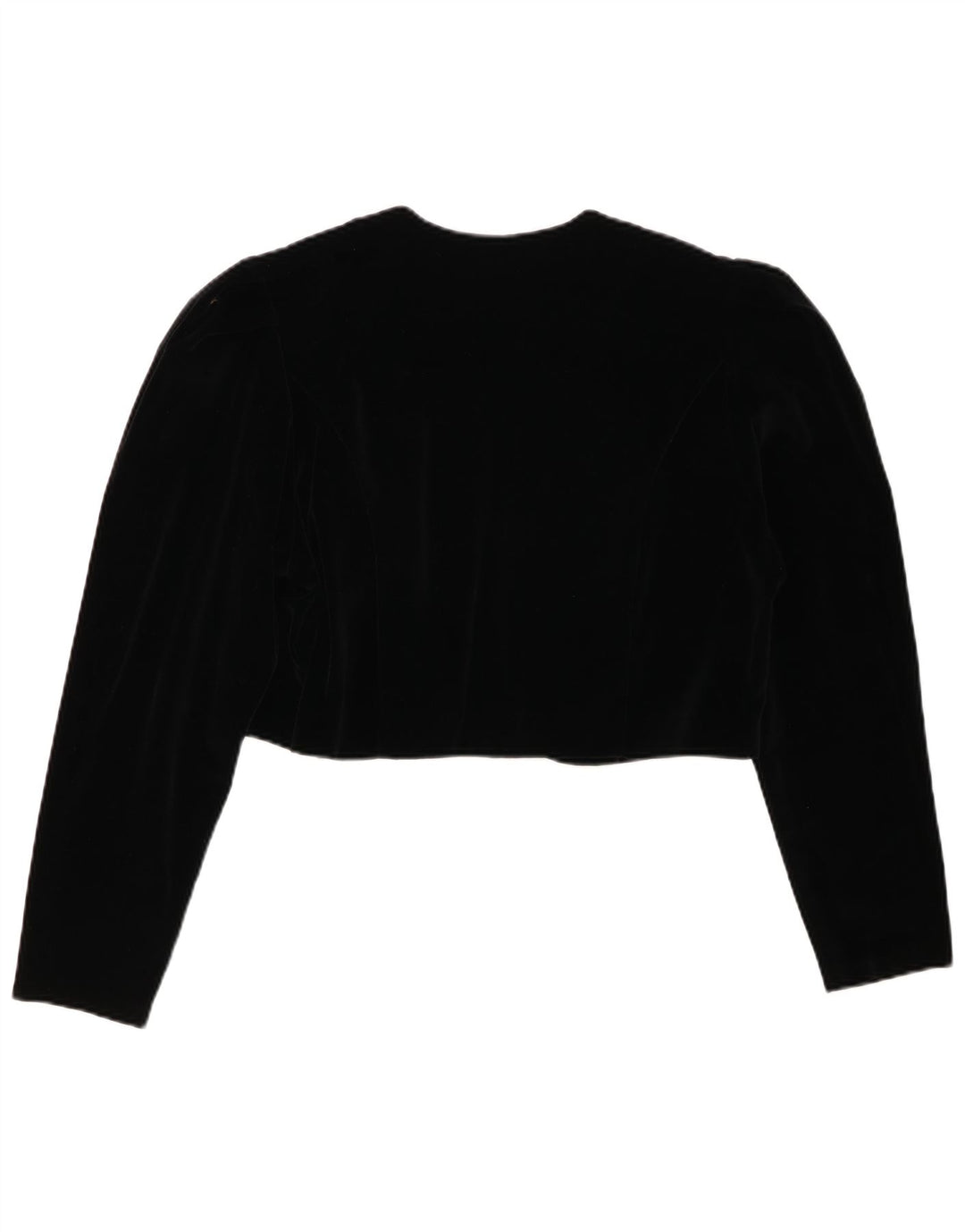 CHOU CHOU Womens Bolero Top UK 14 Large Black