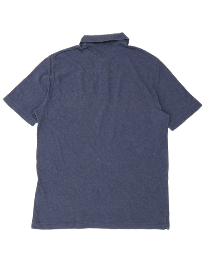 Sergio Tacchini Mens Milano Polo Shirt IT 52 Large Navy Blue