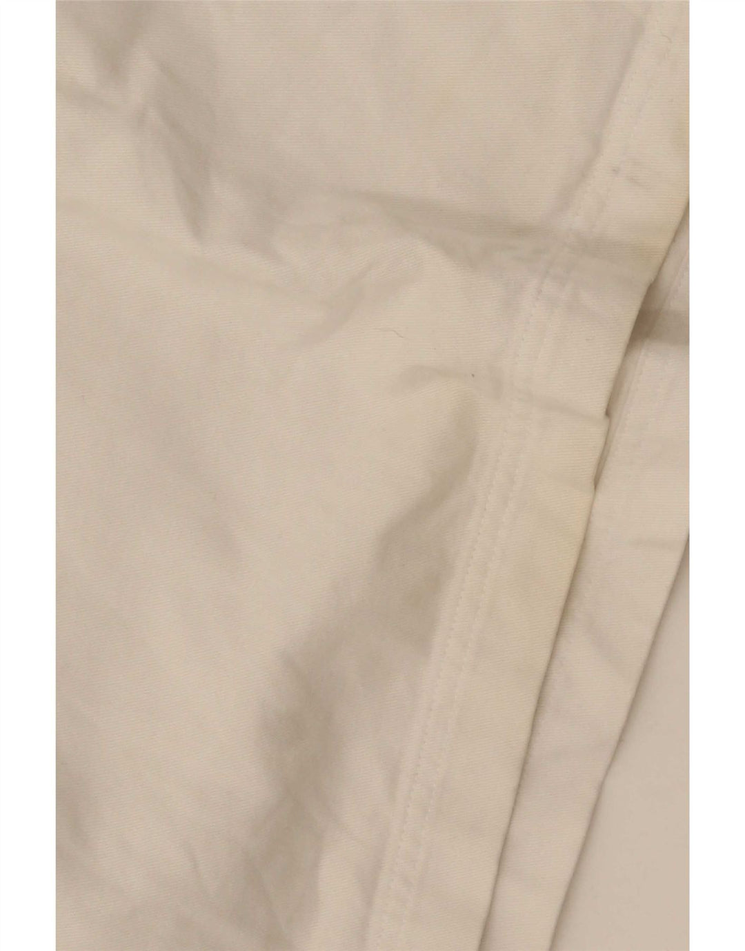 Crew Clothing Mens Pullover Shirt Large White Striped Cotton