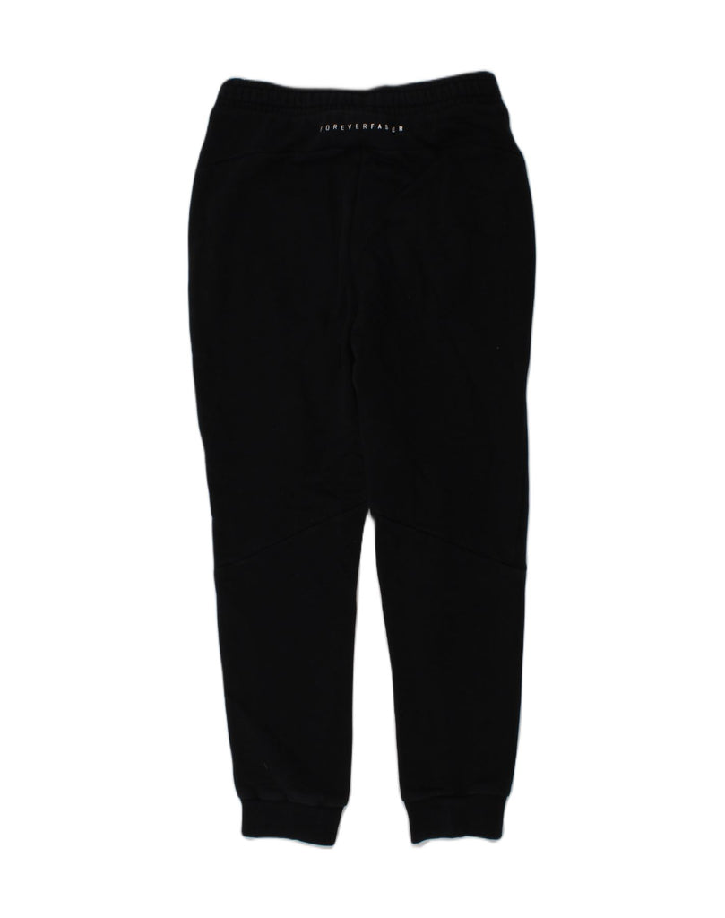 PUMA Boys Tracksuit Trousers Joggers 9-10 Years Black Cotton | Vintage Puma | Thrift | Second-Hand Puma | Used Clothing | Messina Hembry 