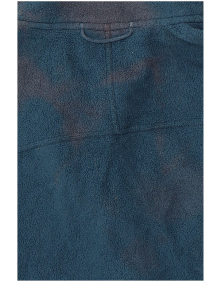The North Face Mens Liner Fleece Jacket UK 36 Small Blue Polyester