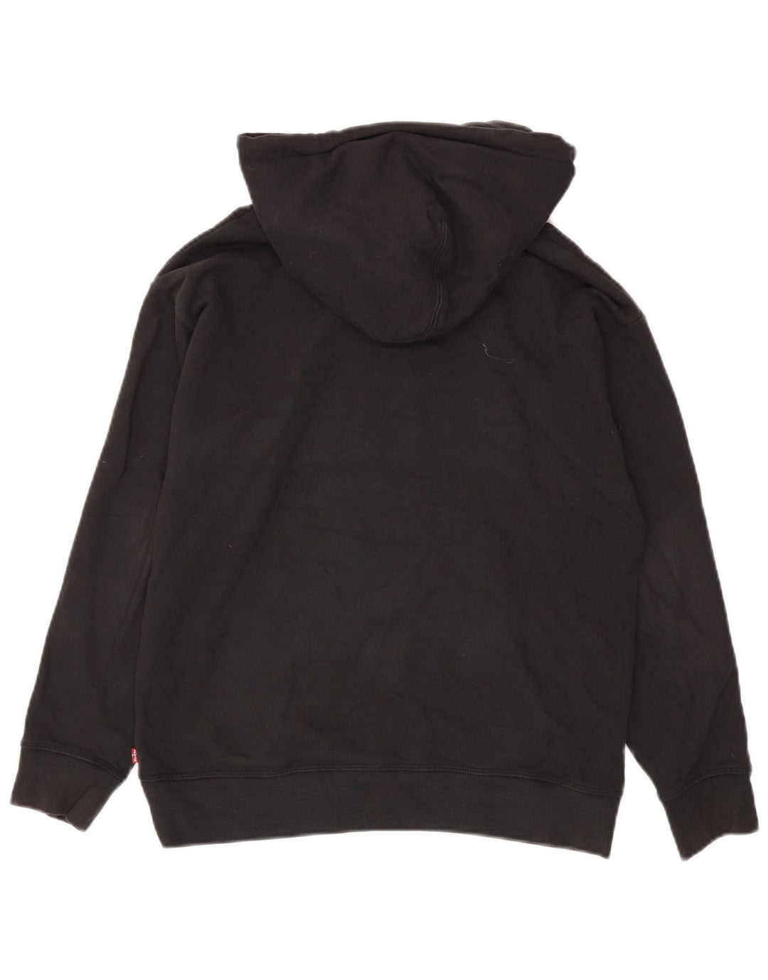 Levi's Mens Graphic Oversized Hoodie Jumper Small Black