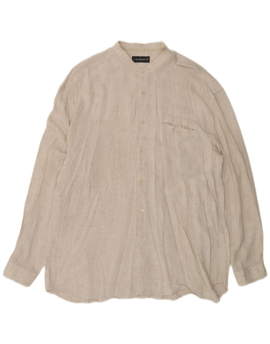 Cacharel Mens Shirt XL Beige