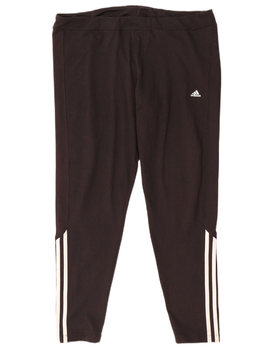 Adidas Womens Climalite Leggings UK 20/22 XL Black Polyester