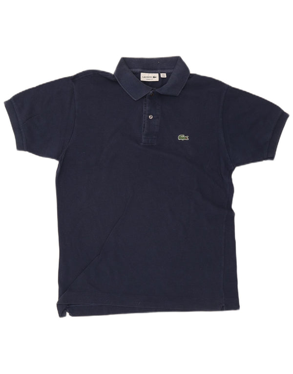 Lacoste Mens Classic Fit Polo Shirt Size 4 Medium Navy Blue