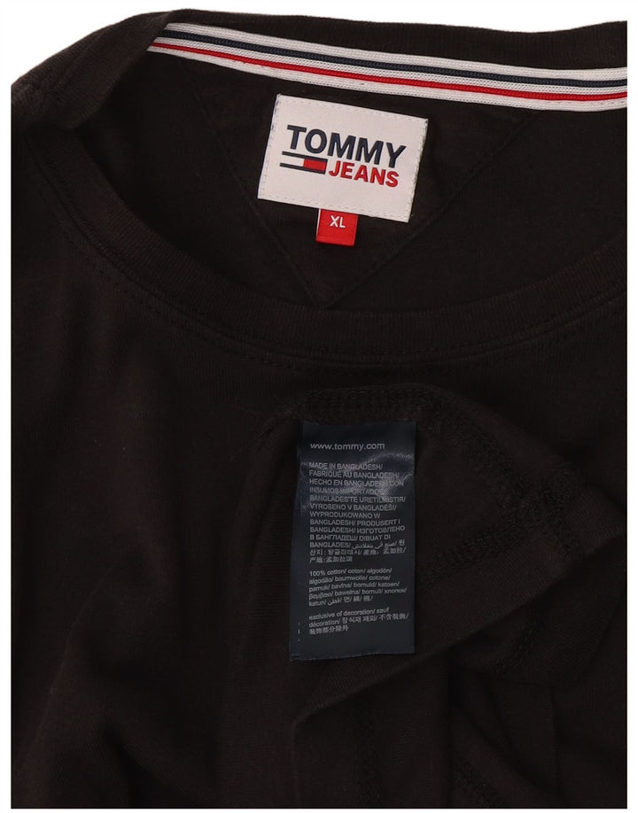 Tommy Hilfiger Mens Top Long Sleeve XL Grey Cotton