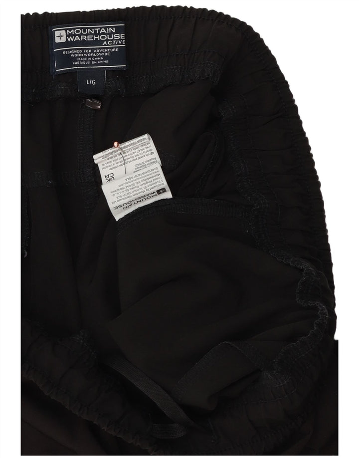Mountain Warehouse Mens Sport Shorts Large Black Polyester