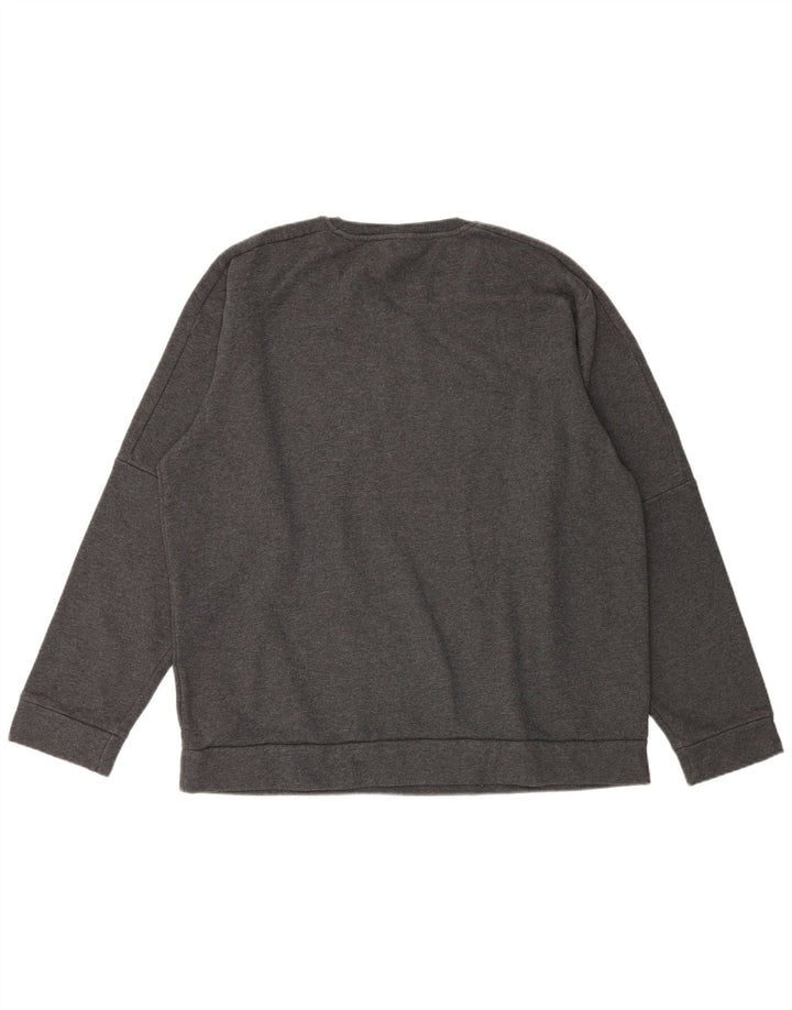 Adidas Mens Sweatshirt Jumper XL Grey Cotton