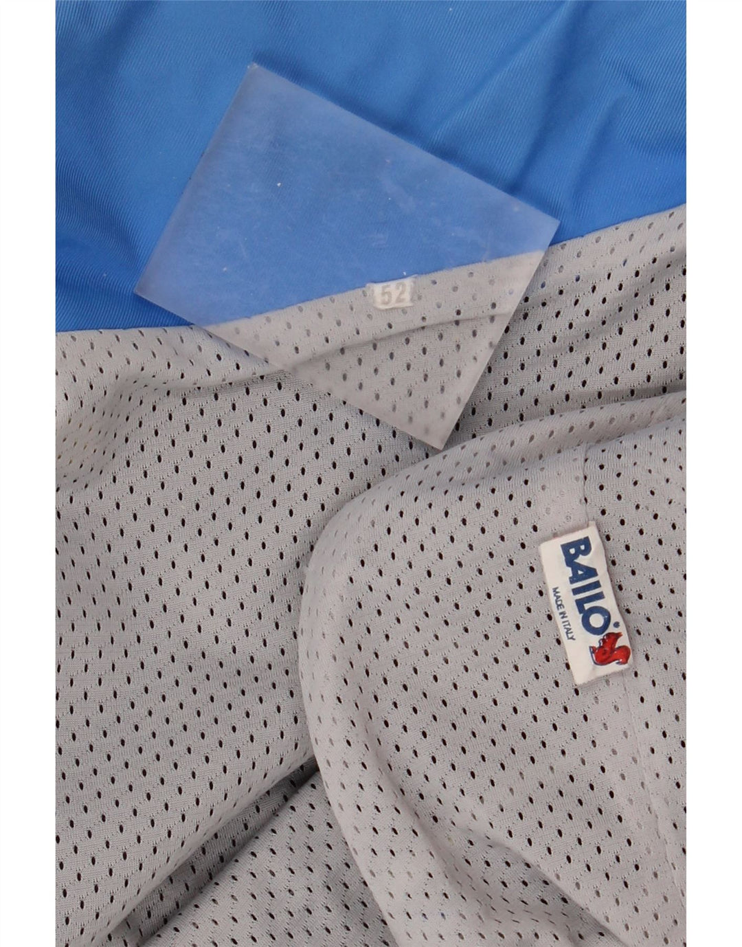 Bailo Mens Rain Jacket IT 52 XL Blue Colourblock