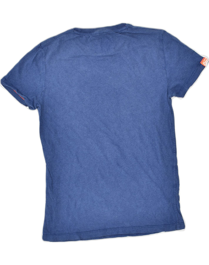 SUPERDRY Mens Vintage T-Shirt Top Small Blue Cotton | Vintage | Thrift | Second-Hand | Used Clothing | Messina Hembry 