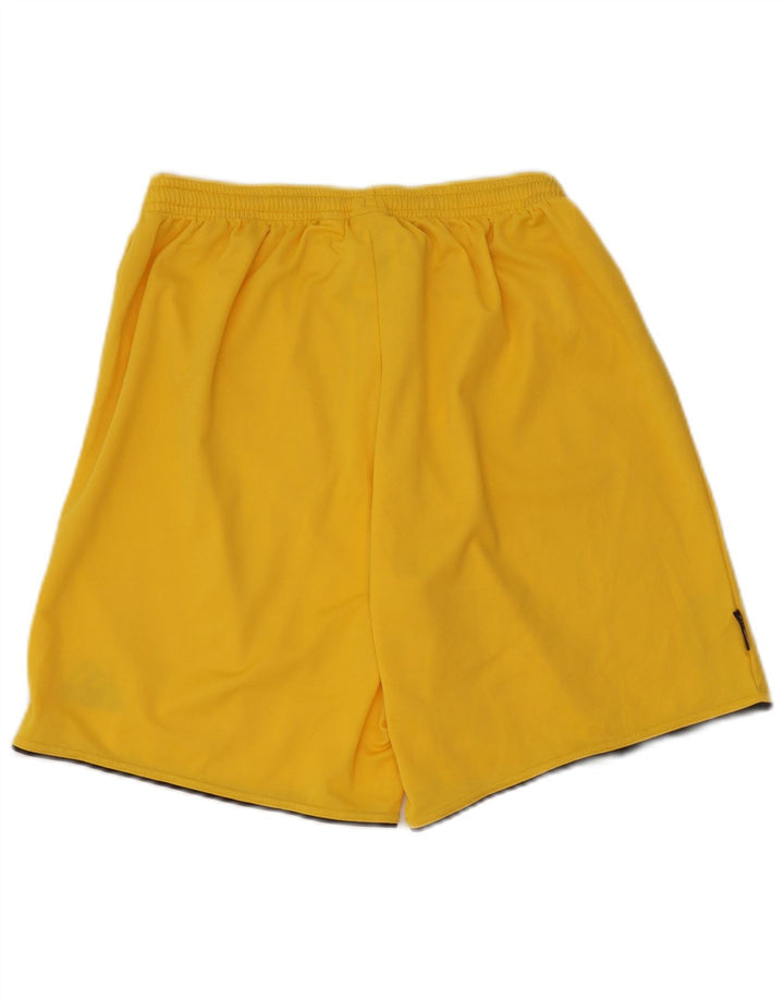 Adidas Boys Graphic Sport Shorts 11-12 Years Medium Yellow Polyester