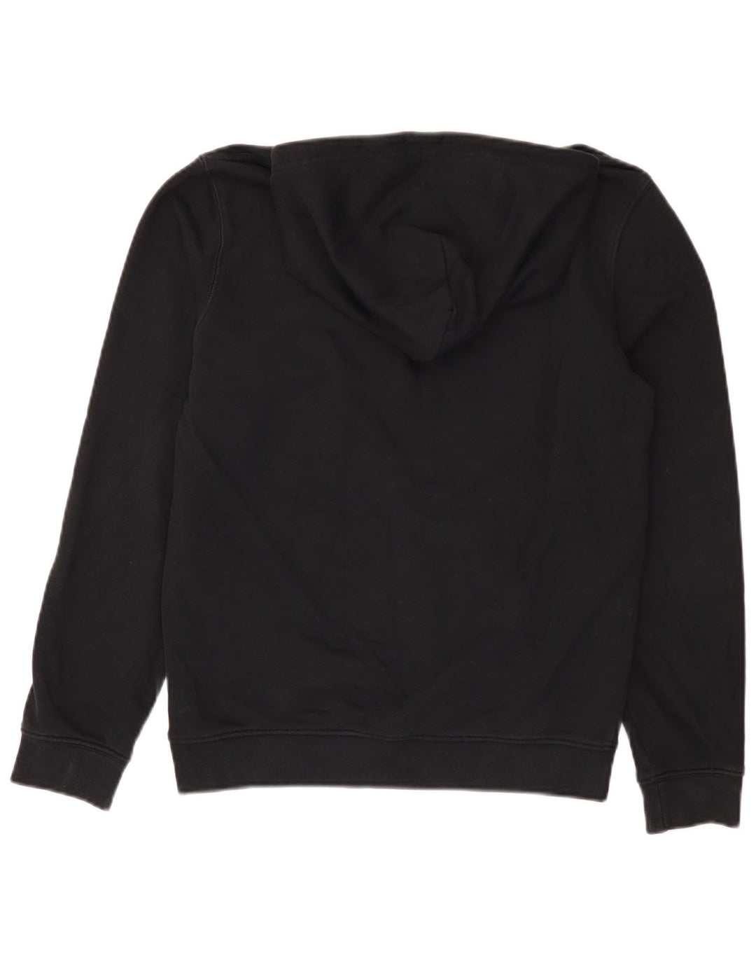 Champion Mens Hoodie Jumper Small Black Cotton
