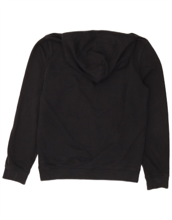 Champion Mens Hoodie Jumper Small Black Cotton