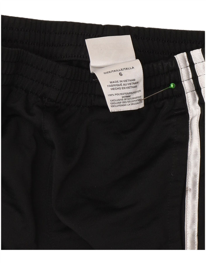 Adidas Boys Tracksuit Trousers 5-6 Years  Black Polyester