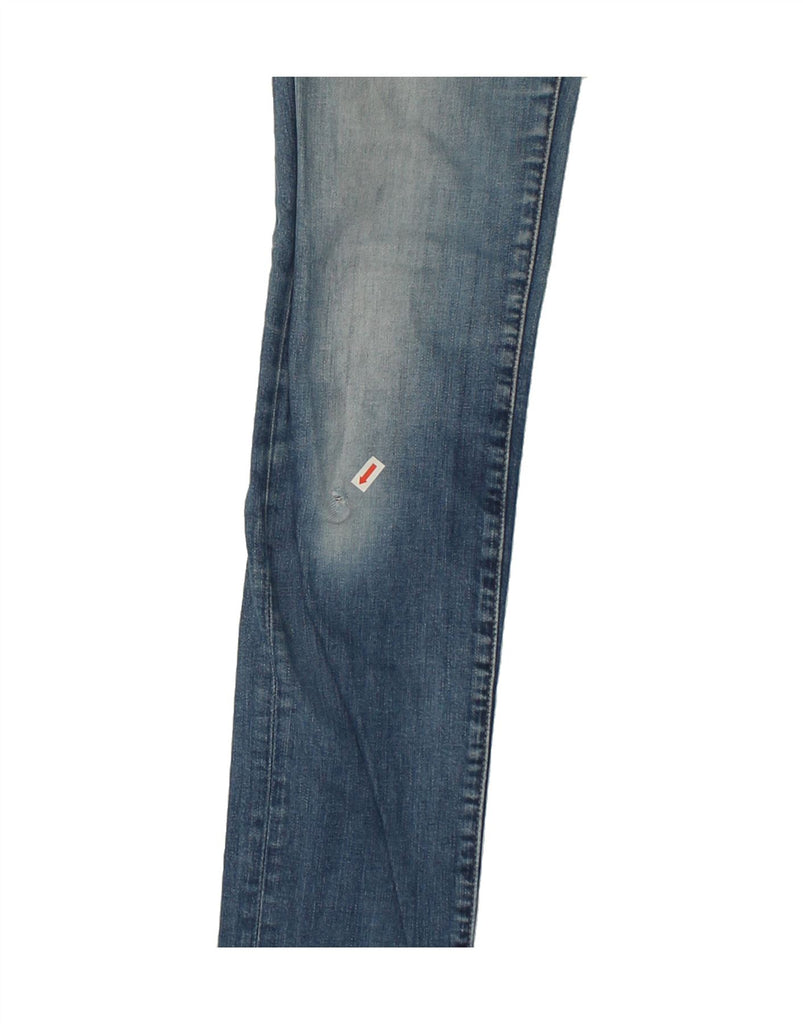 LEVI'S Womens 724 High Rise Straight Jeans W26 L32 Blue Cotton Vintage Levi's and Second-Hand Levi's from Messina Hembry 