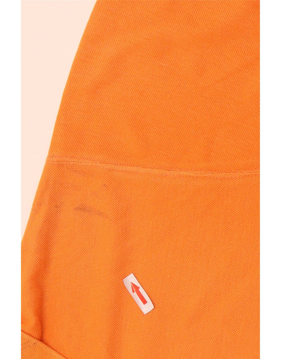Ball On Mens Polo Shirt Medium Orange Cotton