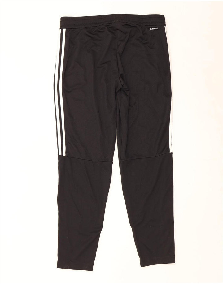 Adidas Womens Aeroready Tracksuit Trousers UK 16/18 Large  Black Polyester