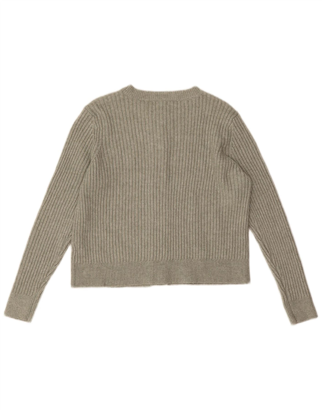 Marks & Spencer Womens Cardigan Sweater UK 16 Large Green Polyester