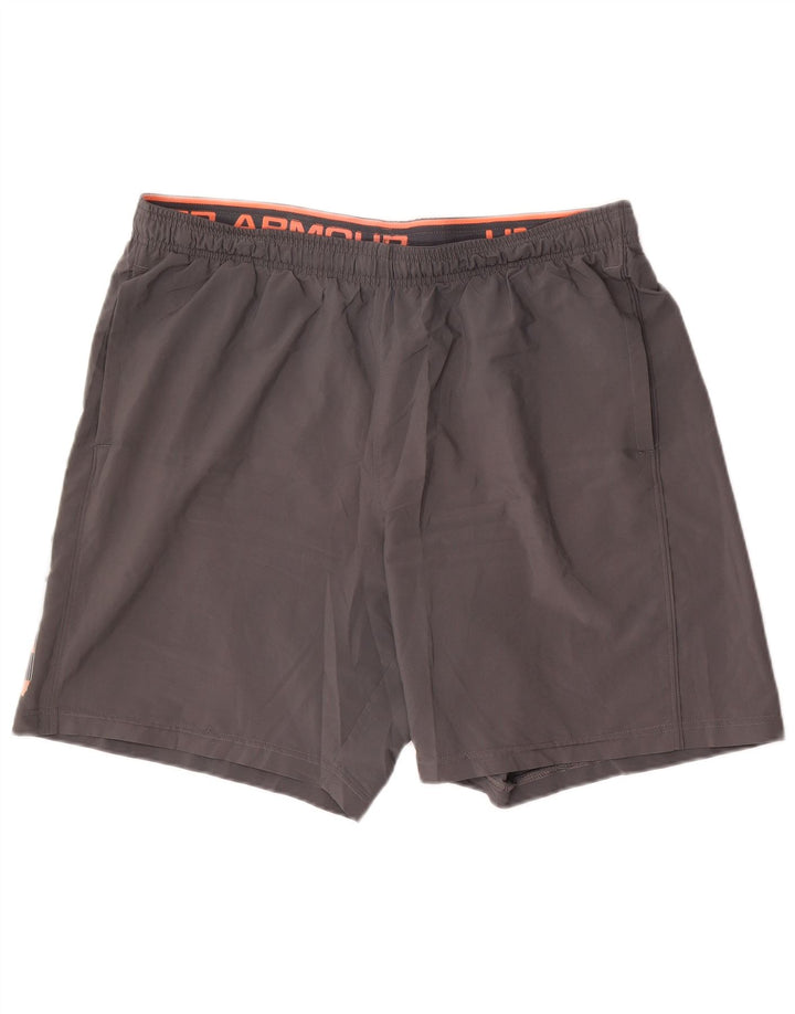 Under Armour Mens Graphic Sport Shorts XL Grey