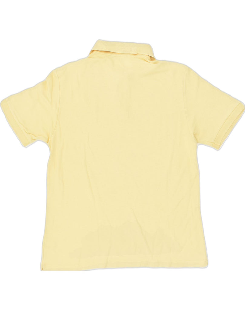 MARINA YACHTING Mens Polo Shirt Large Yellow Cotton | Vintage Marina Yachting | Thrift | Second-Hand Marina Yachting | Used Clothing | Messina Hembry 