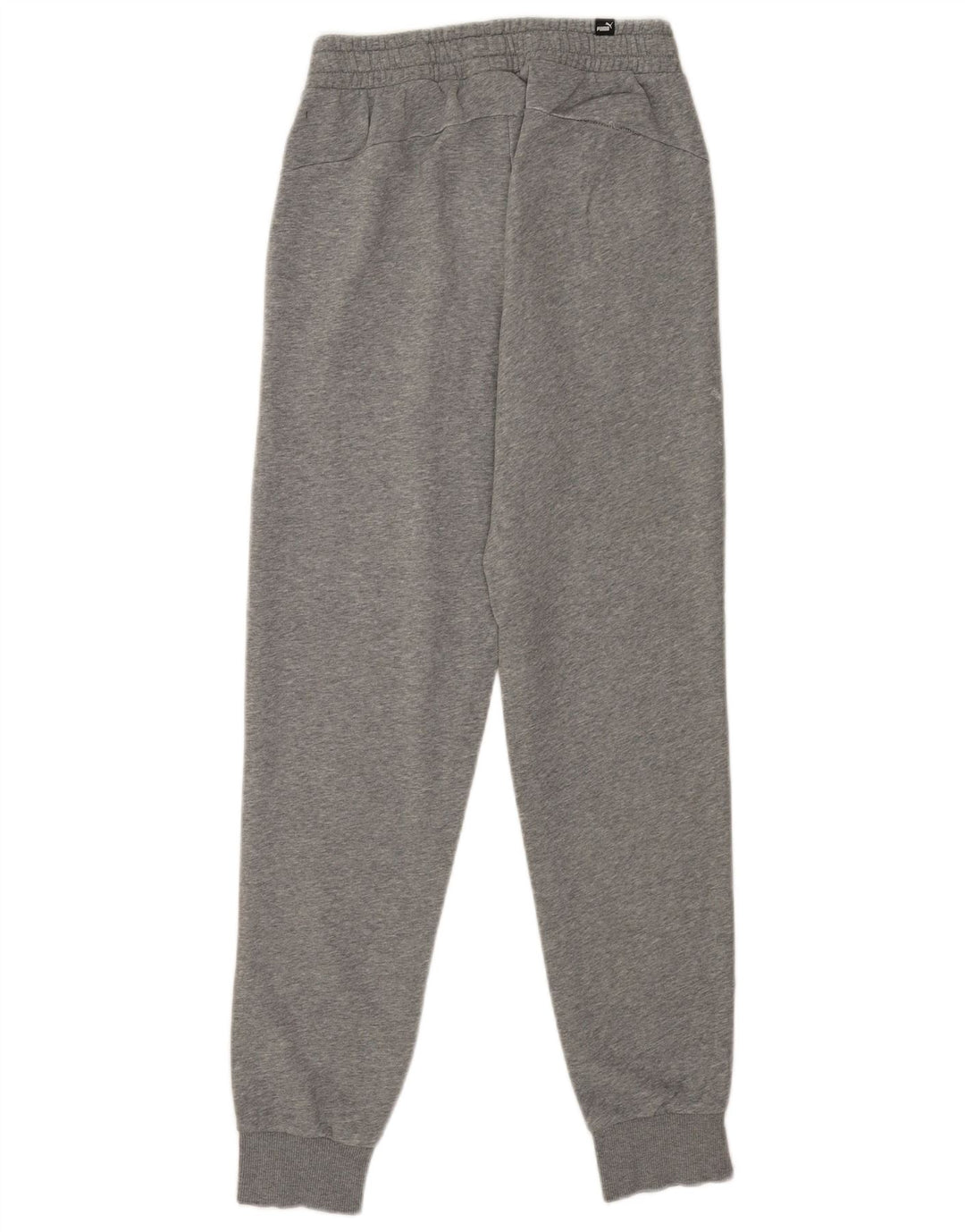 Puma Mens Tracksuit Trousers Joggers Small Grey Flecked Cotton
