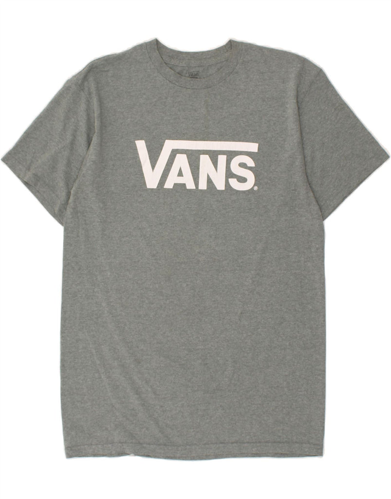 VANS Mens Graphic T-Shirt Top Medium Grey | Vintage Vans | Thrift | Second-Hand Vans | Used Clothing | Messina Hembry 