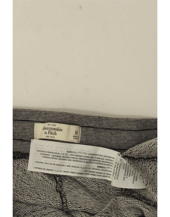 Abercrombie & Fitch Mens Tracksuit Trousers Joggers Medium Grey Flecked