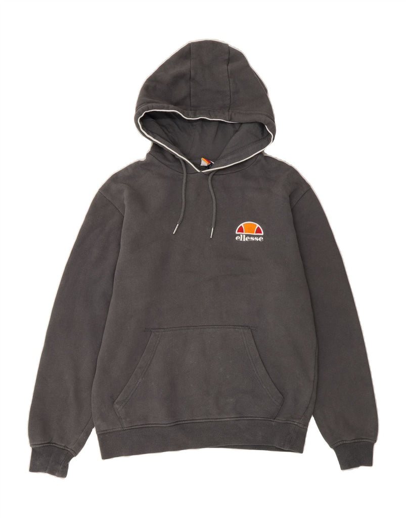 ELLESSE Mens Hoodie Jumper Medium Grey Cotton Vintage Ellesse and Second-Hand Ellesse from Messina Hembry 