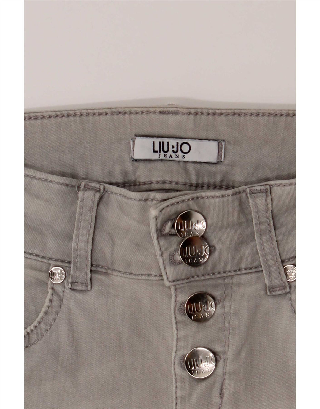 Liu Jo Womens Skinny Jeans W26 L29 Grey