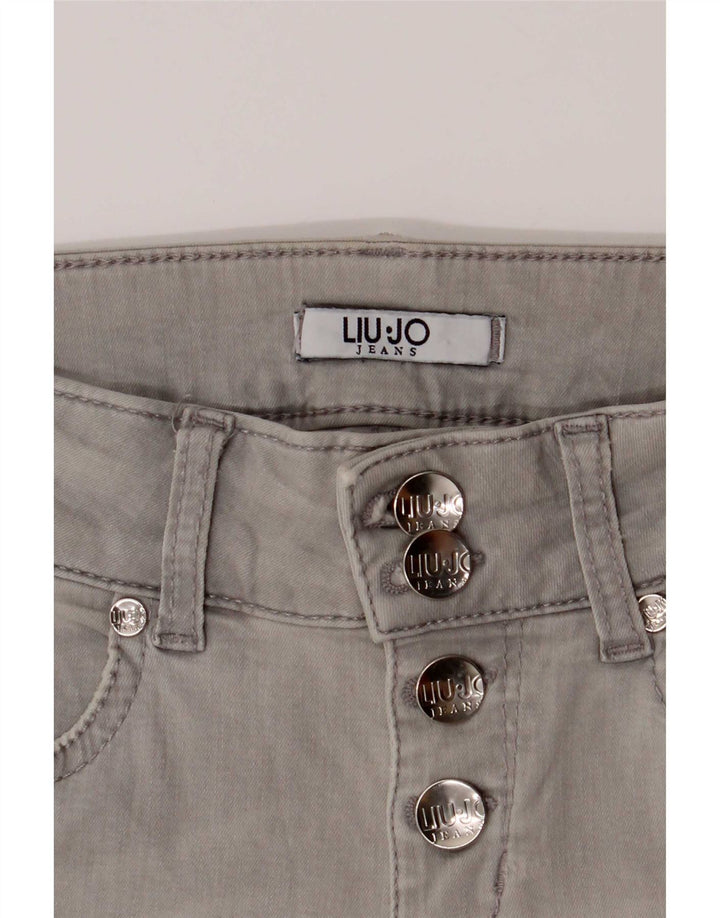 Liu Jo Womens Skinny Jeans W26 L29 Grey