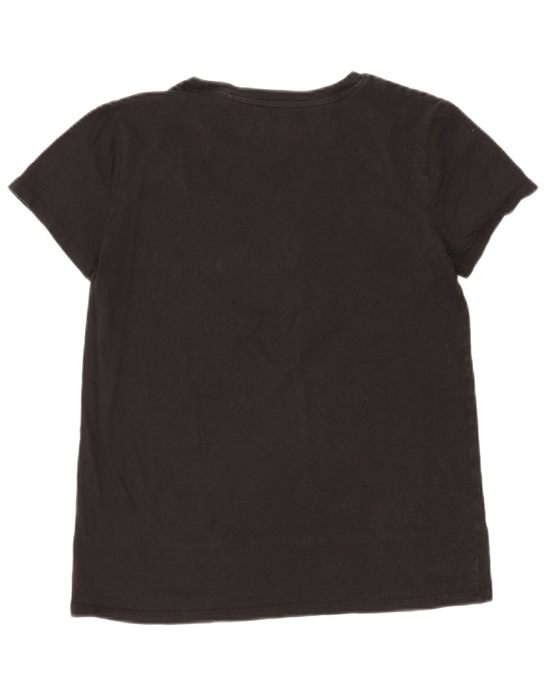 Levi's Womens Graphic T-Shirt Top UK 10 Small Black