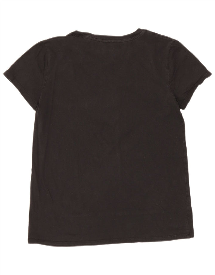 Levi's Womens Graphic T-Shirt Top UK 10 Small Black