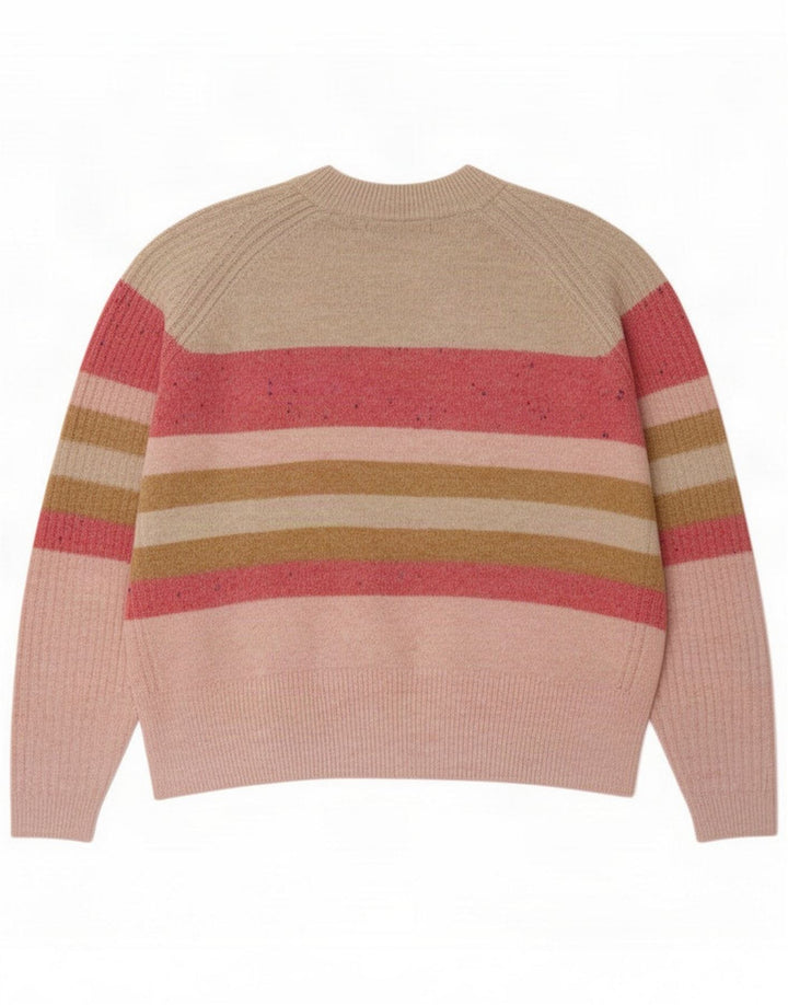 Marks & Spencer Womens Crew Neck Jumper Sweater UK 14 Medium Multicoloured