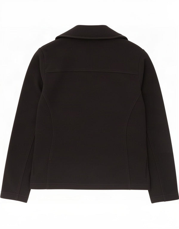 Columbia Womens Oversized Fleece Jacket UK 10 Small Black Polyester