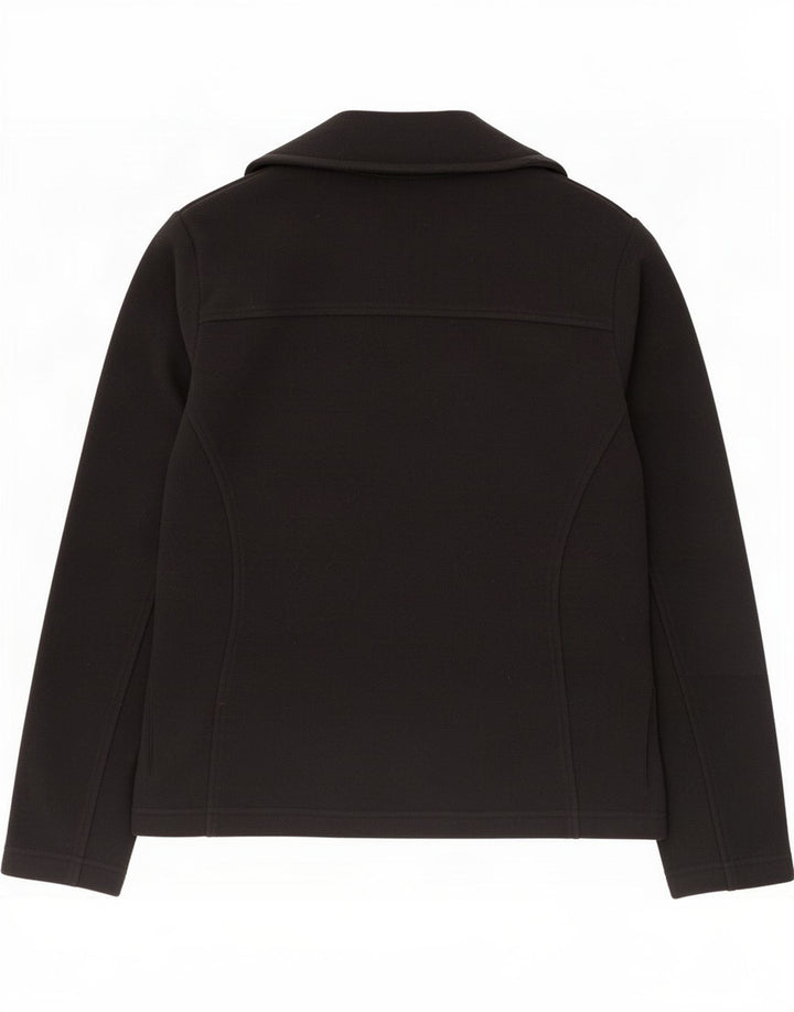 Columbia Womens Oversized Fleece Jacket UK 10 Small Black Polyester