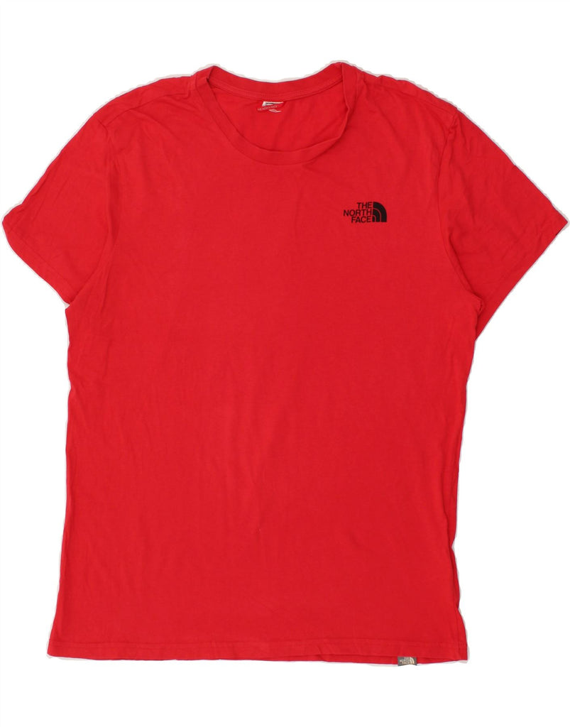 THE NORTH FACE Mens T-Shirt Top Medium Red Cotton | Vintage The North Face | Thrift | Second-Hand The North Face | Used Clothing | Messina Hembry 