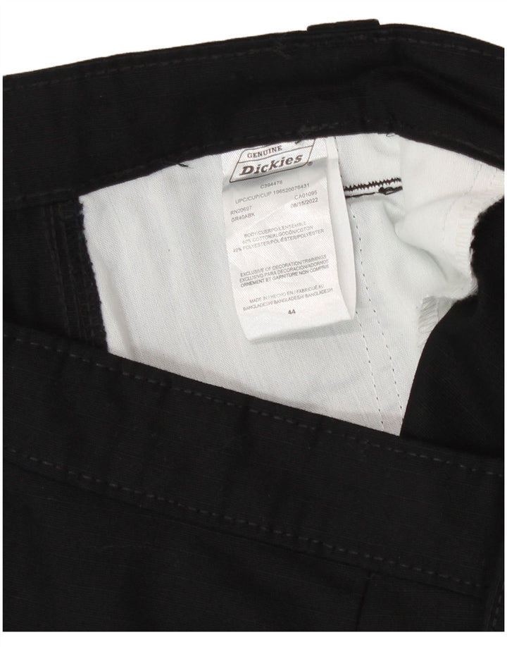 Dickies Mens Cargo Shorts W44 2XL Black Cotton