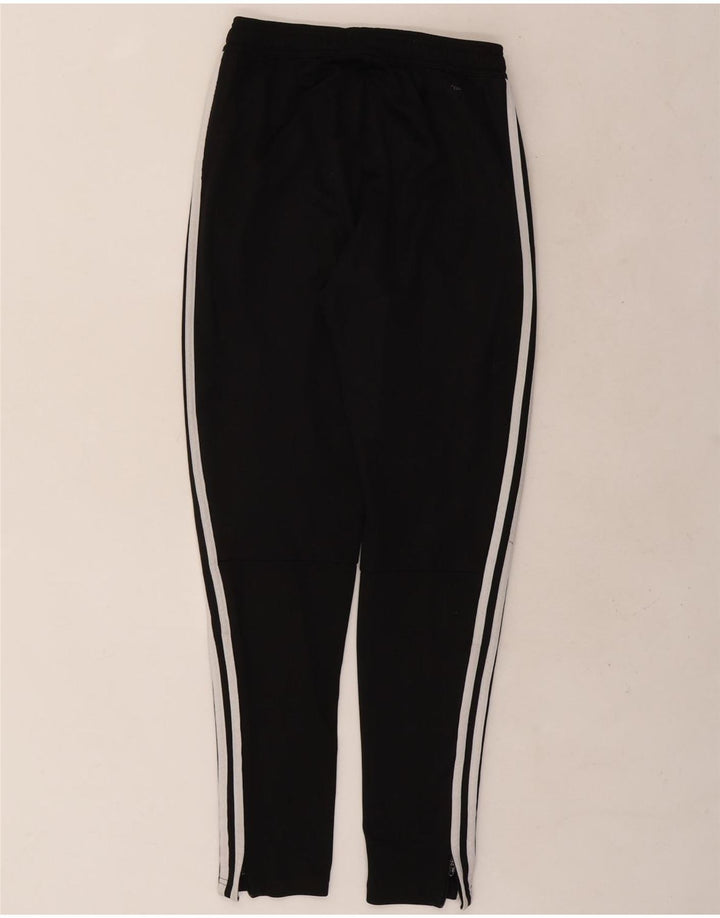 Adidas Mens Climalite Tracksuit Trousers Small Black Polyester